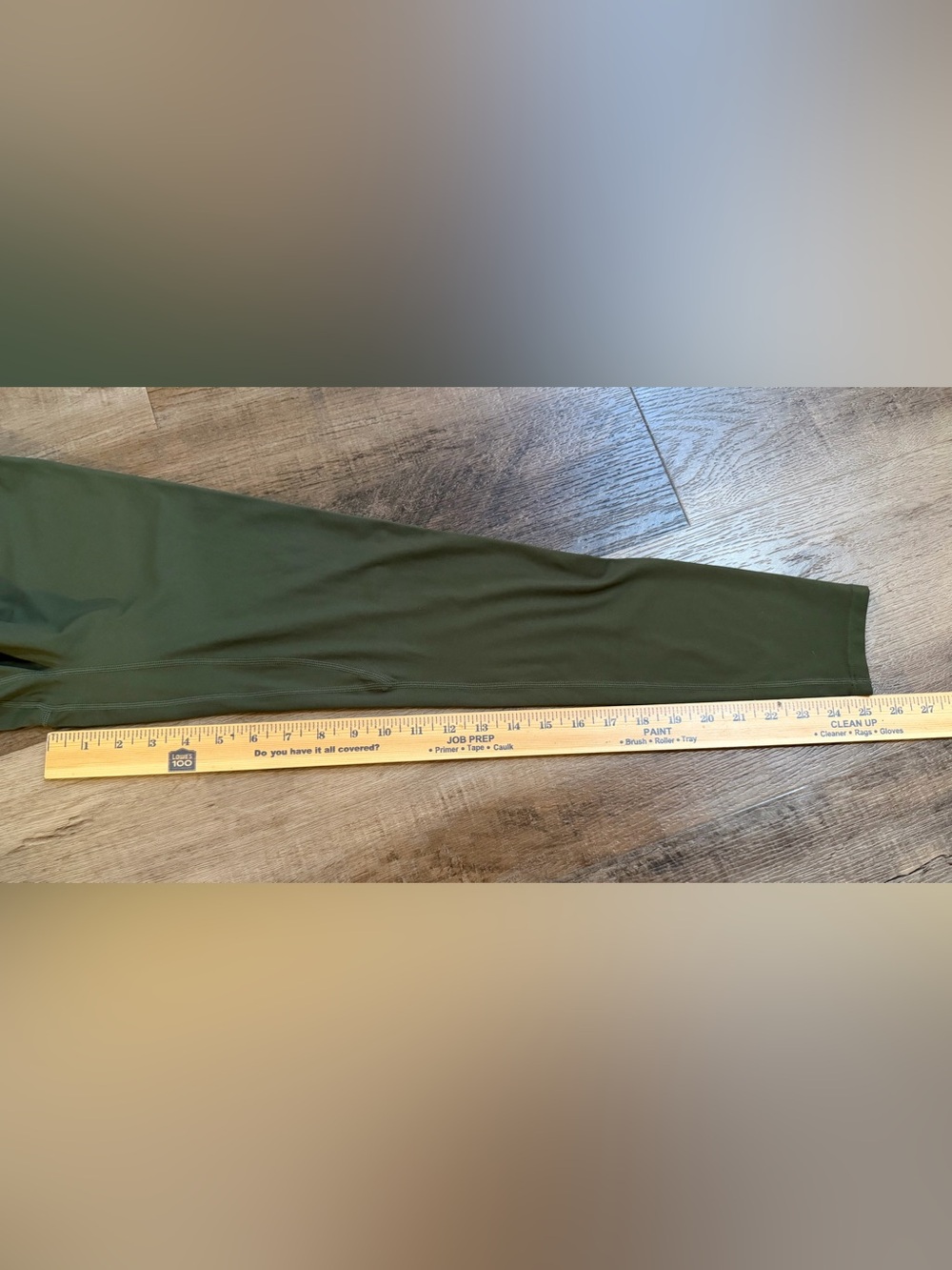 Vitality Olive Green Leggings Size Small Regular - Picture 12 of 13
